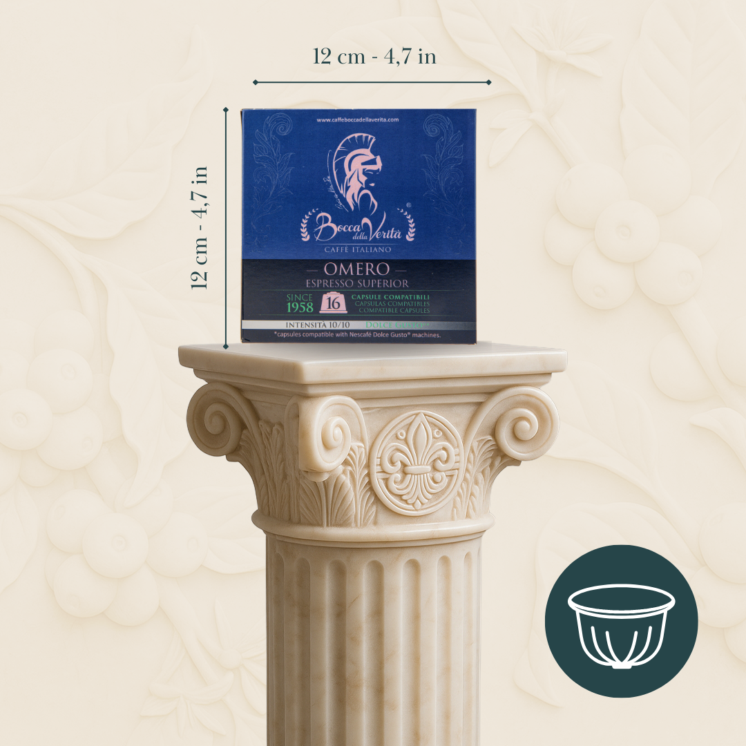 “Omero” Espresso Superior Capsule Compatibile Nescafé® Dolce Gusto®