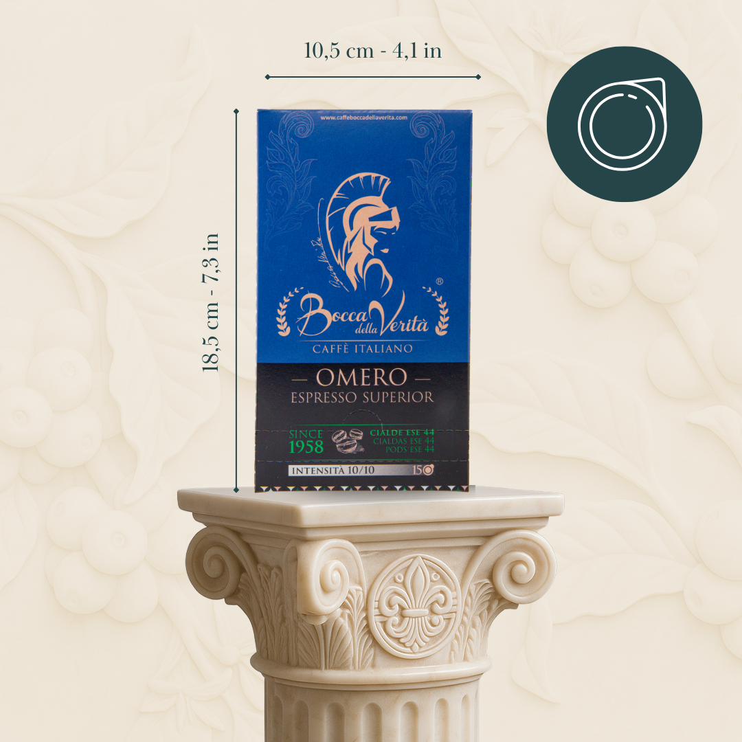 “Omero” Espresso Superior Cialde Pods ESE 44mm