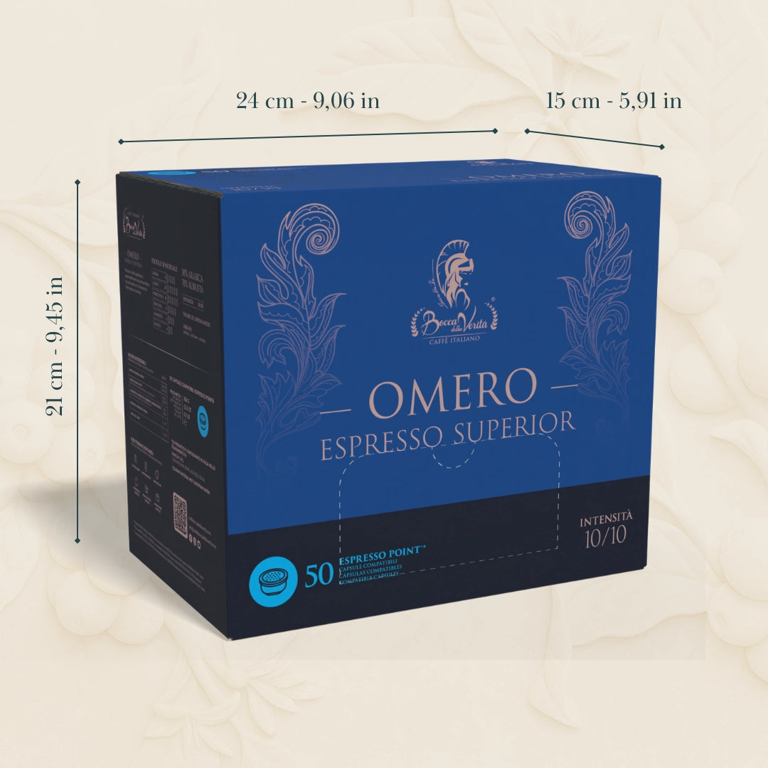 “Omero” Espresso Superior Capsule Compatibile Espresso Point®