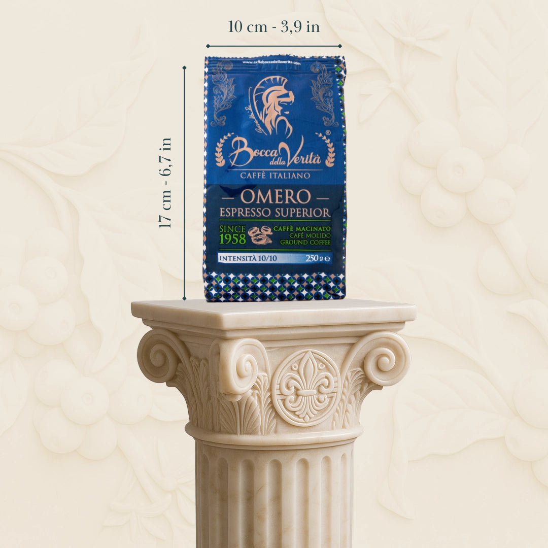 “Omero” Espresso Superior Caffè Macinato 250g