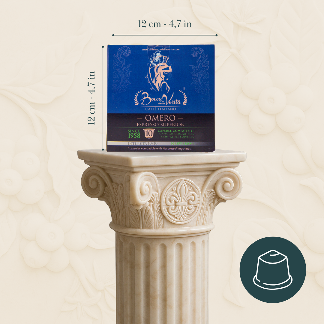 “Omero” Espresso Superior Capsule Compatibile Nespresso®