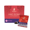 "Amo Roma" Gourmet Capsules Compatible with A Modo Mio® 50% Arabica 50% Robusta