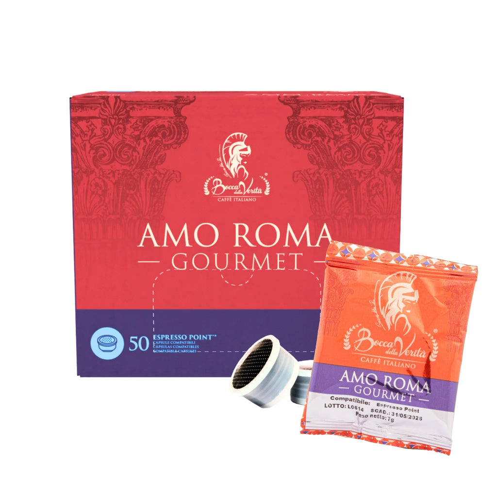 “Amo Roma” Gourmet Capsule Compatibili Espresso Point®