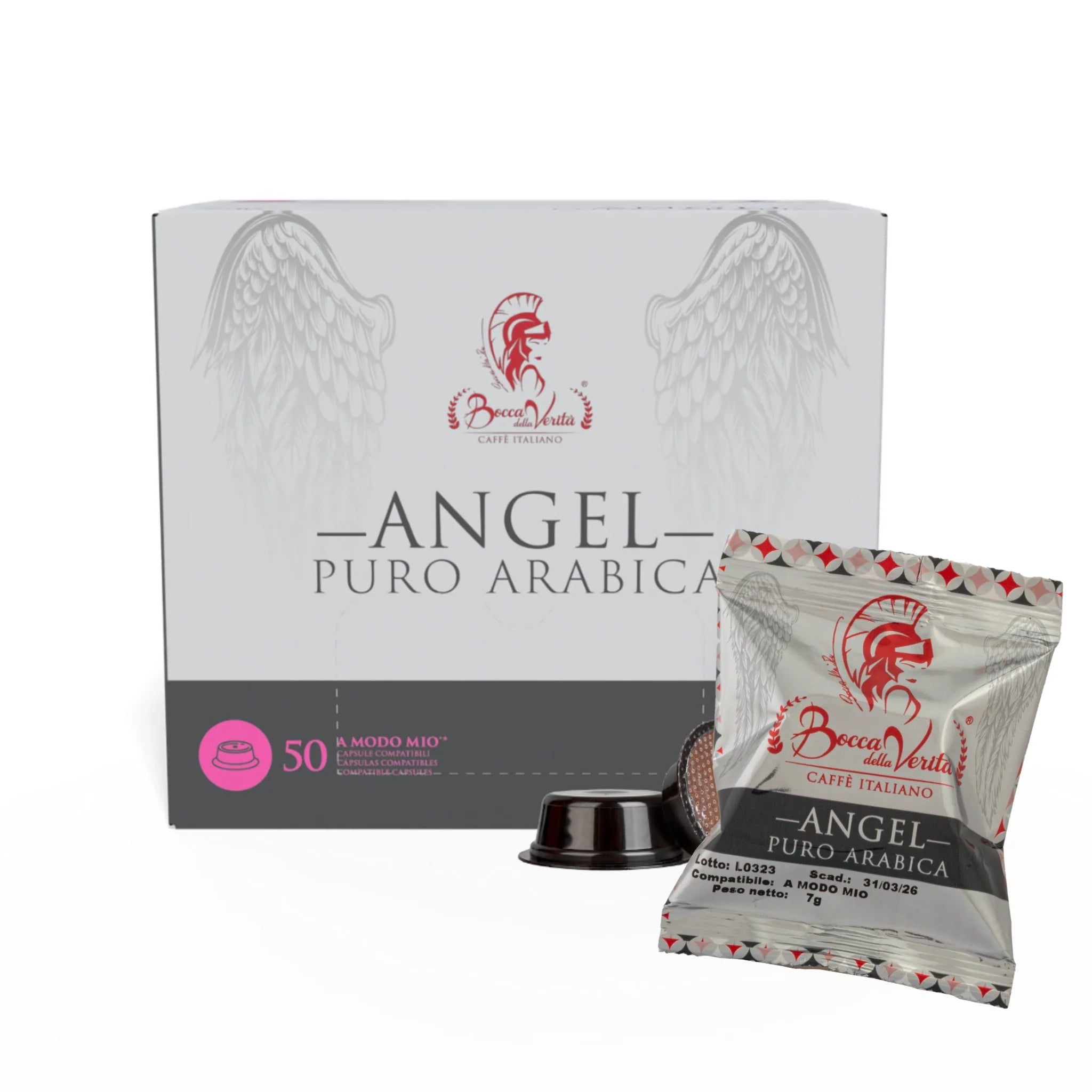 “Angel” Puro Arabica Capsule Compatibile A Modo Mio®