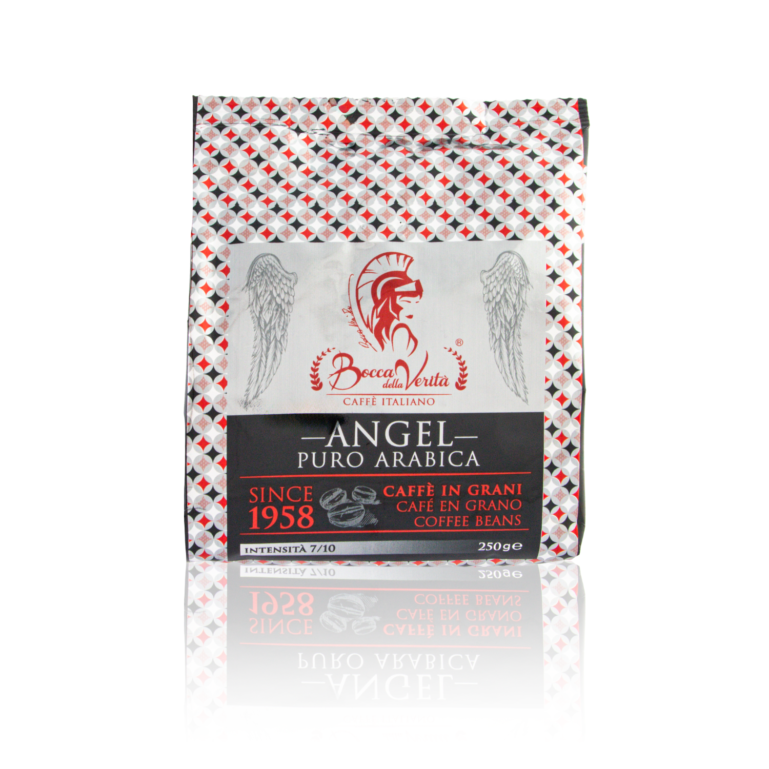 “Angel” Puro Arabica Caffè in Grani 250g
