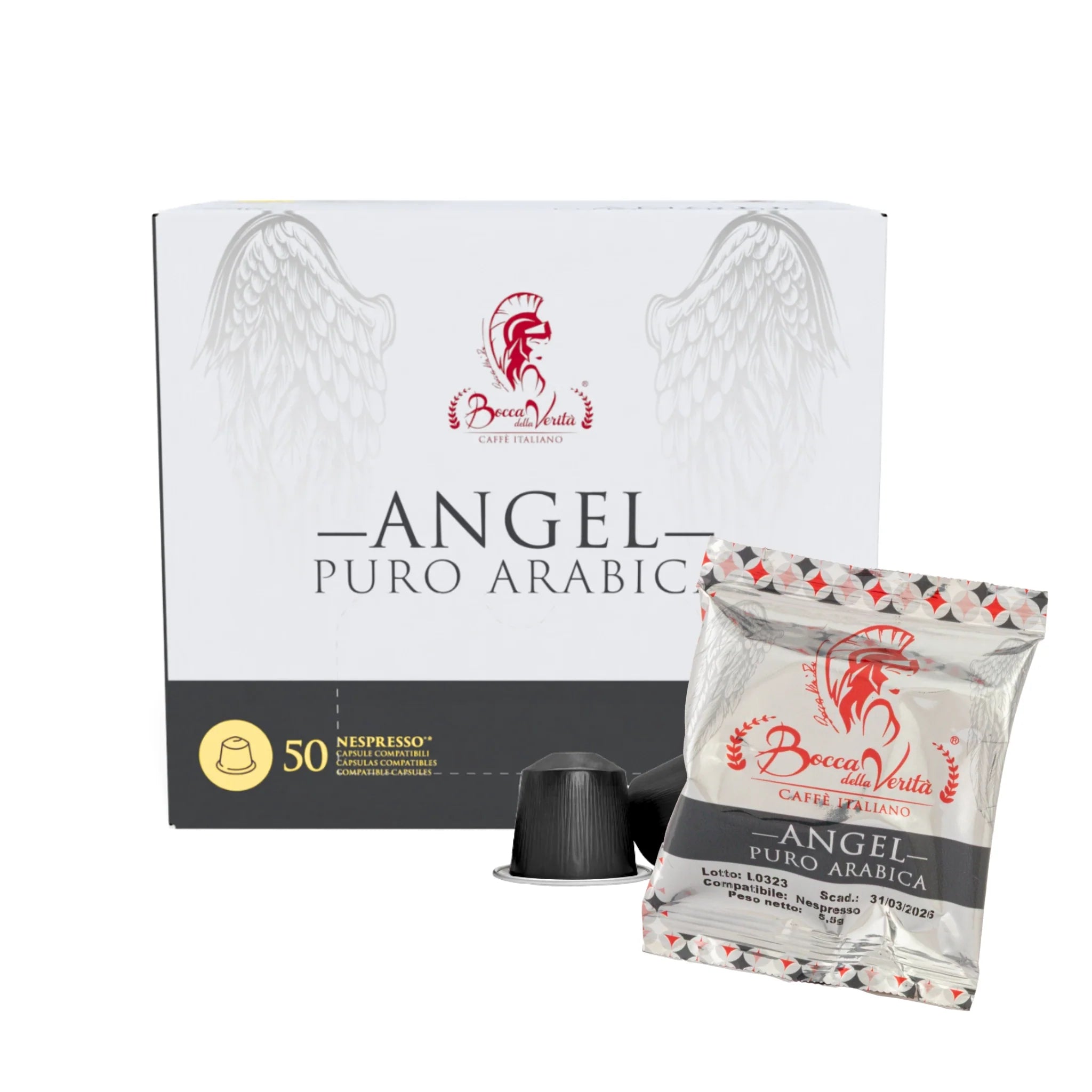 “Angel” Puro Arabica Capsule Compatibile Nespresso®