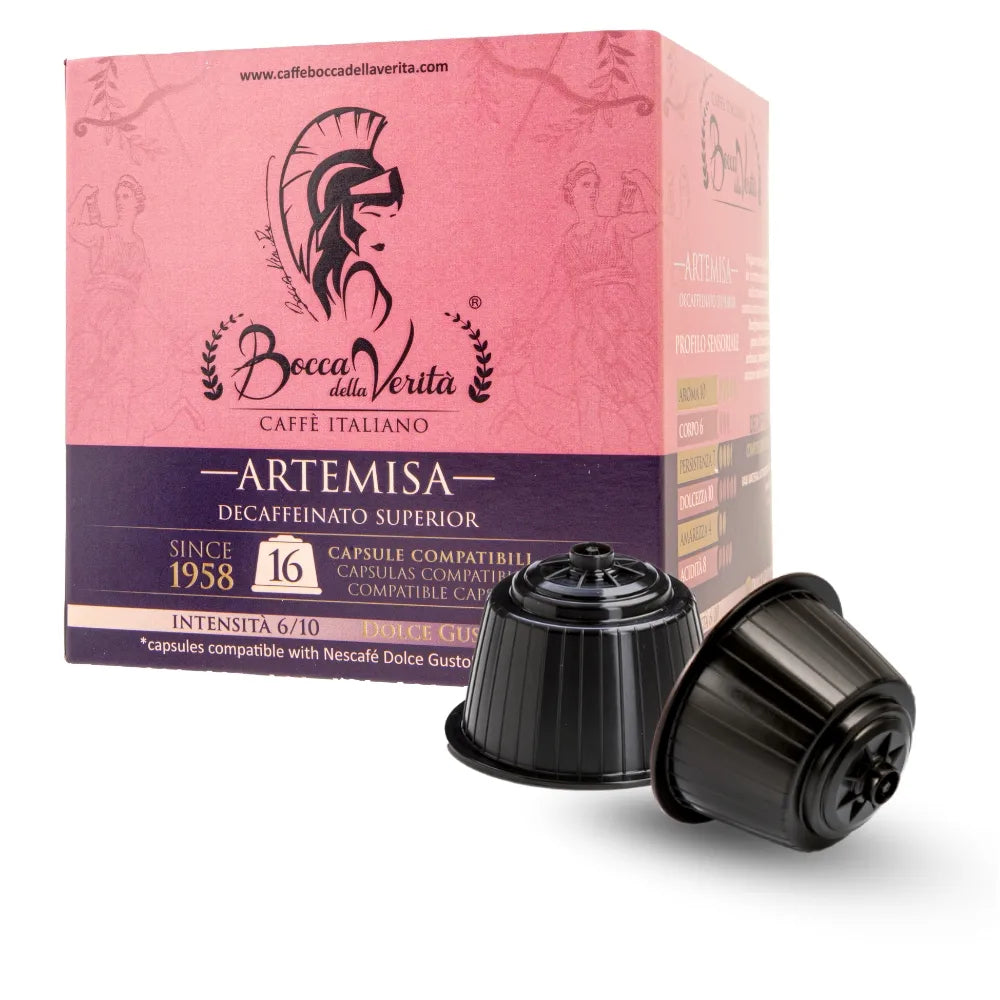 “Artemisa” Decaffeinato Capsule Compatibile Nescafé® Dolce Gusto®