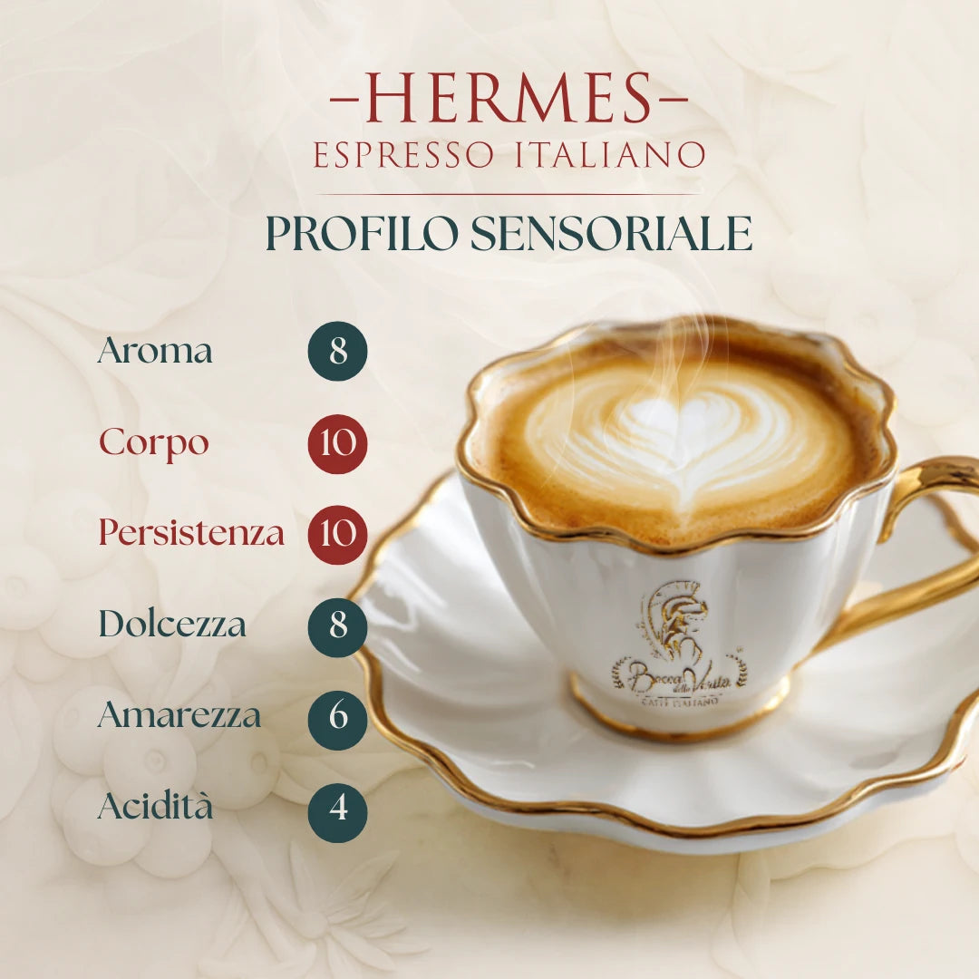 “Hermes” Espresso Italiano Caffè in Grani 1kg