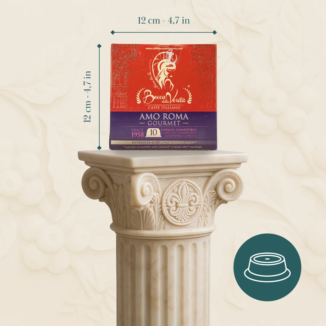“Amo Roma” Gourmet Capsule Compatibili A Modo Mio®