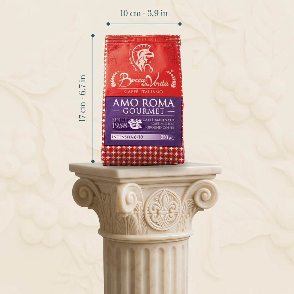“Amo Roma” Gourmet Caffè Macinato 250g