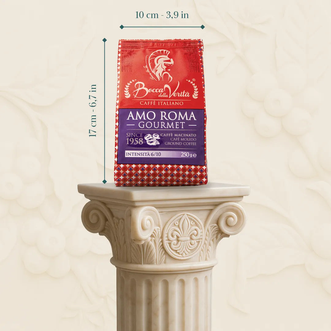 “Amo Roma” Gourmet Caffè Macinato 250g