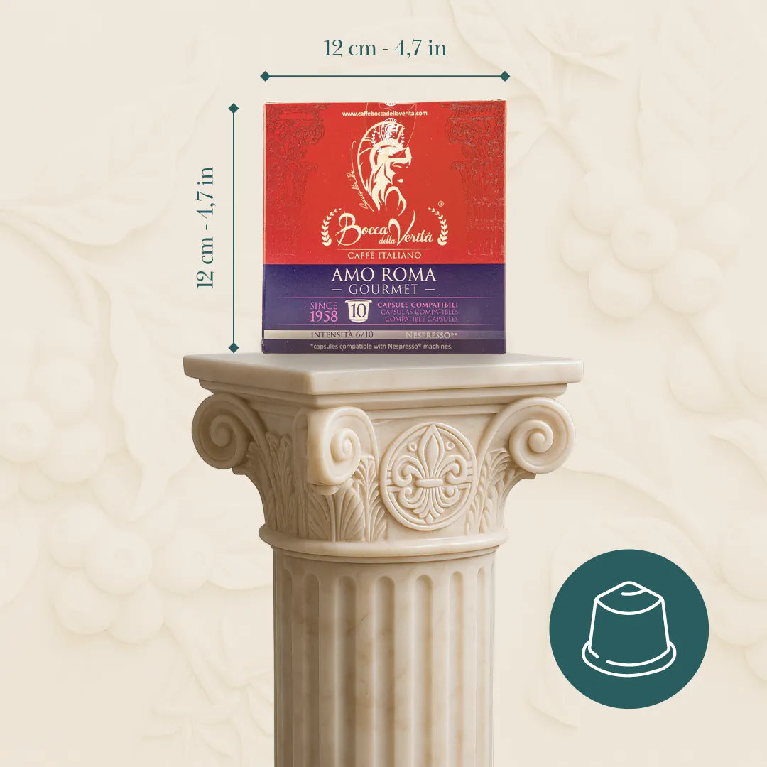 “Amo Roma” Gourmet Capsule Compatibili Nespresso®