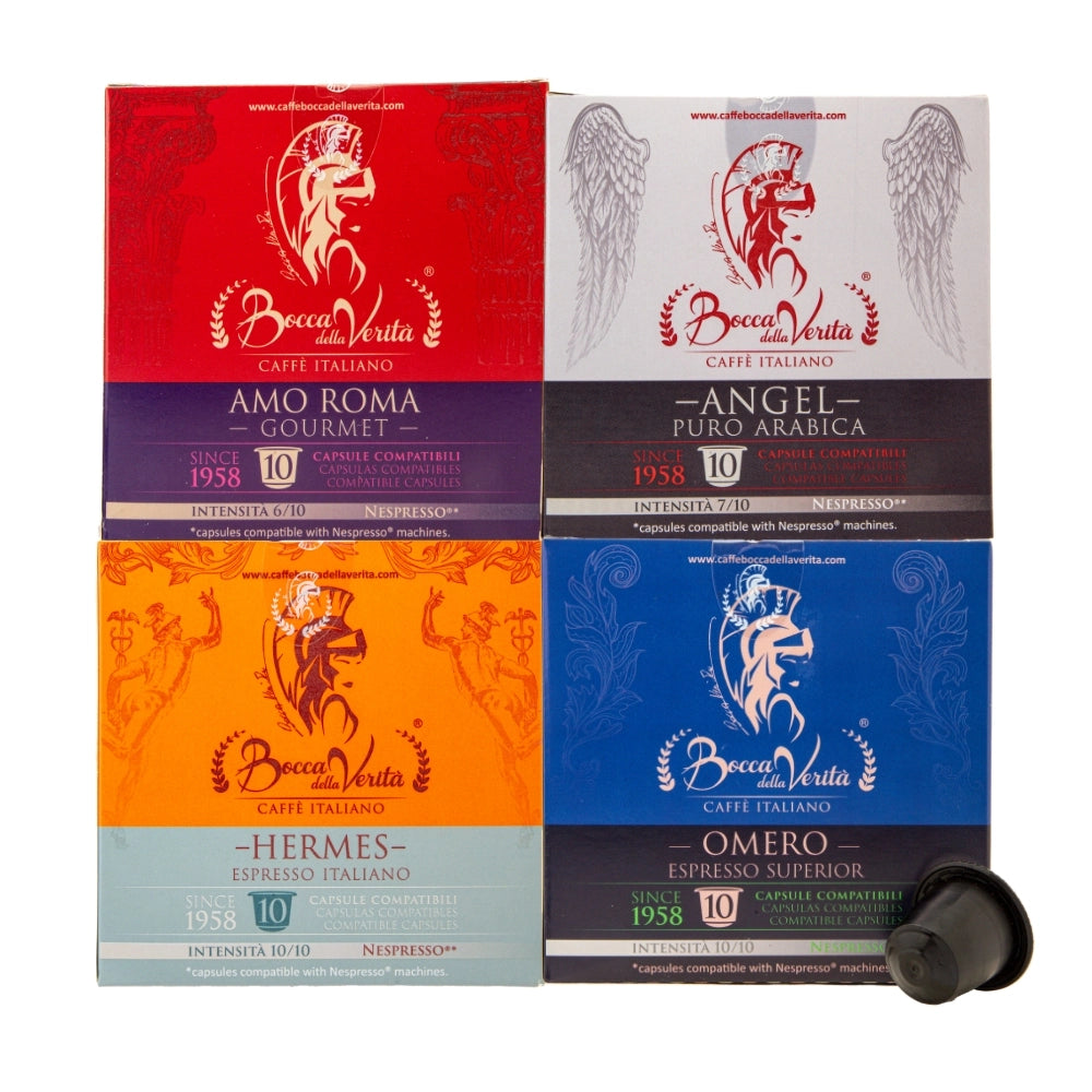 LA DEGUSTAZIONE - Nespresso® Capsule Compatibili 4x10pz