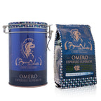 LATTINA Decorativa in Alluminio con Chiusura Ermetica CON CAFFÈ Macinato di 250G