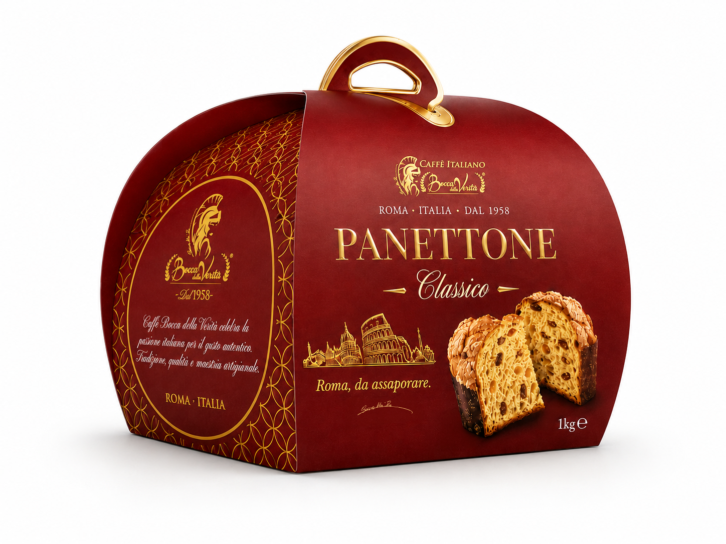PREORDINE ESCLUSIVO · PANETTONE CLASSICO BOCCA DELLA VERITÀ® – 1 kg