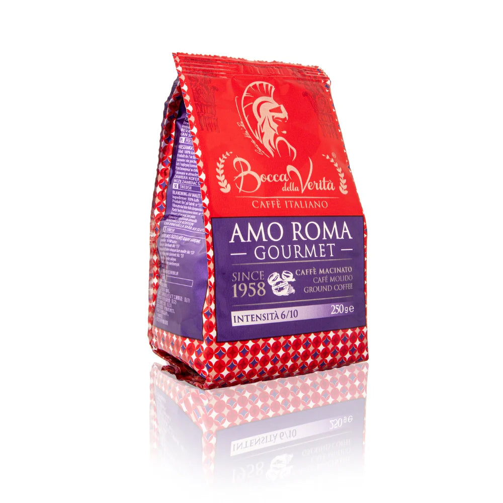 “Amo Roma” Gourmet Caffè Macinato 250g