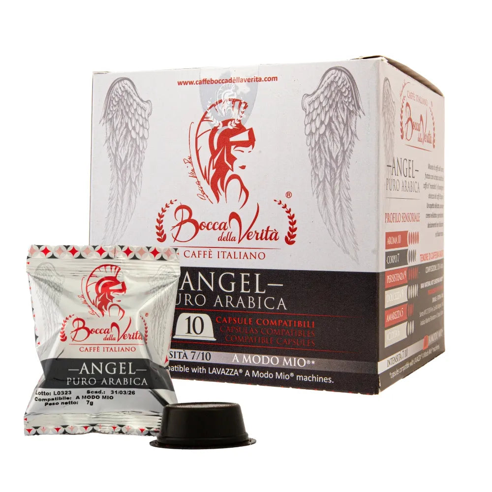 “Angel” Puro Arabica Capsule Compatibile A Modo Mio®