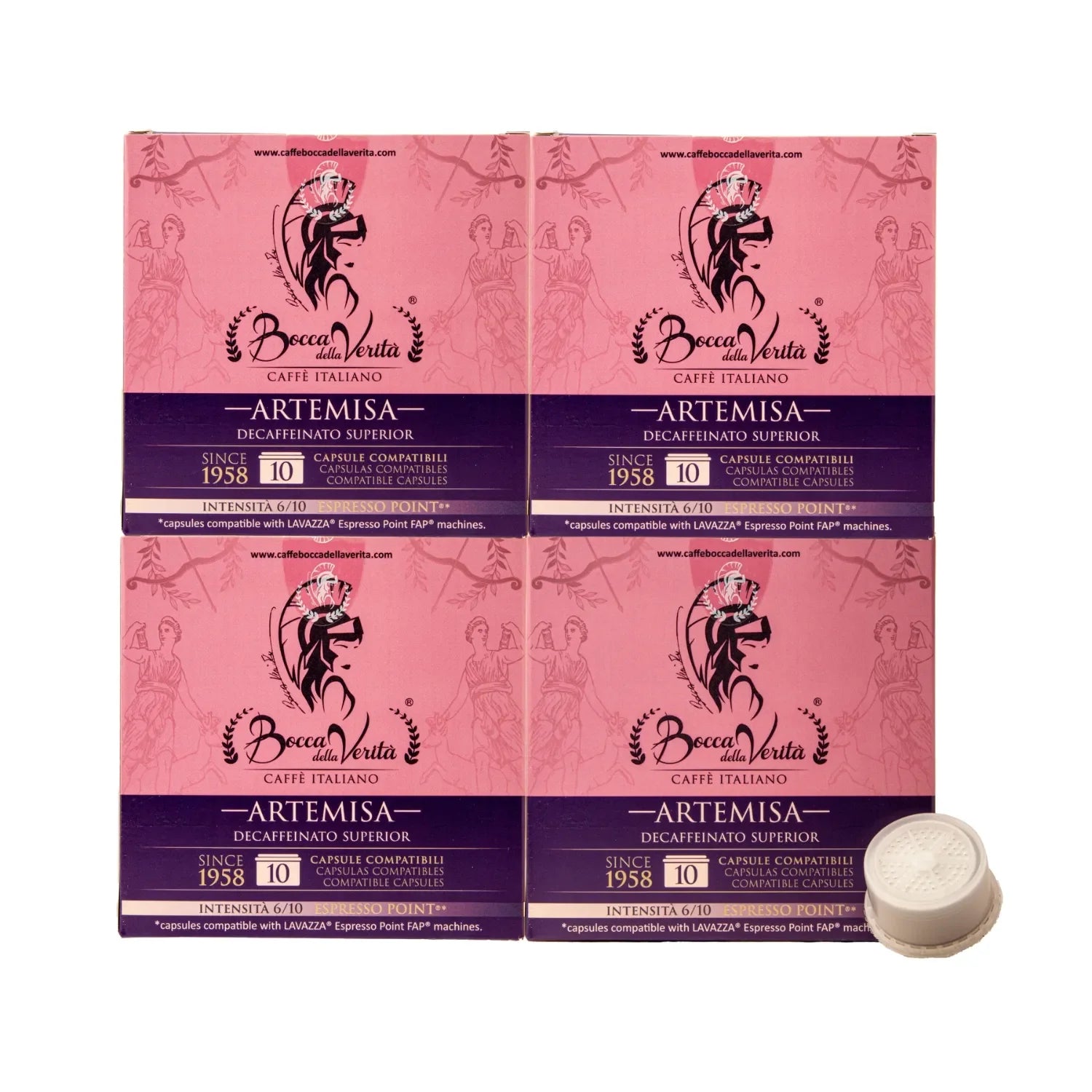 “Artemisa” Decaffeinato Capsule Compatibile Espresso Point®