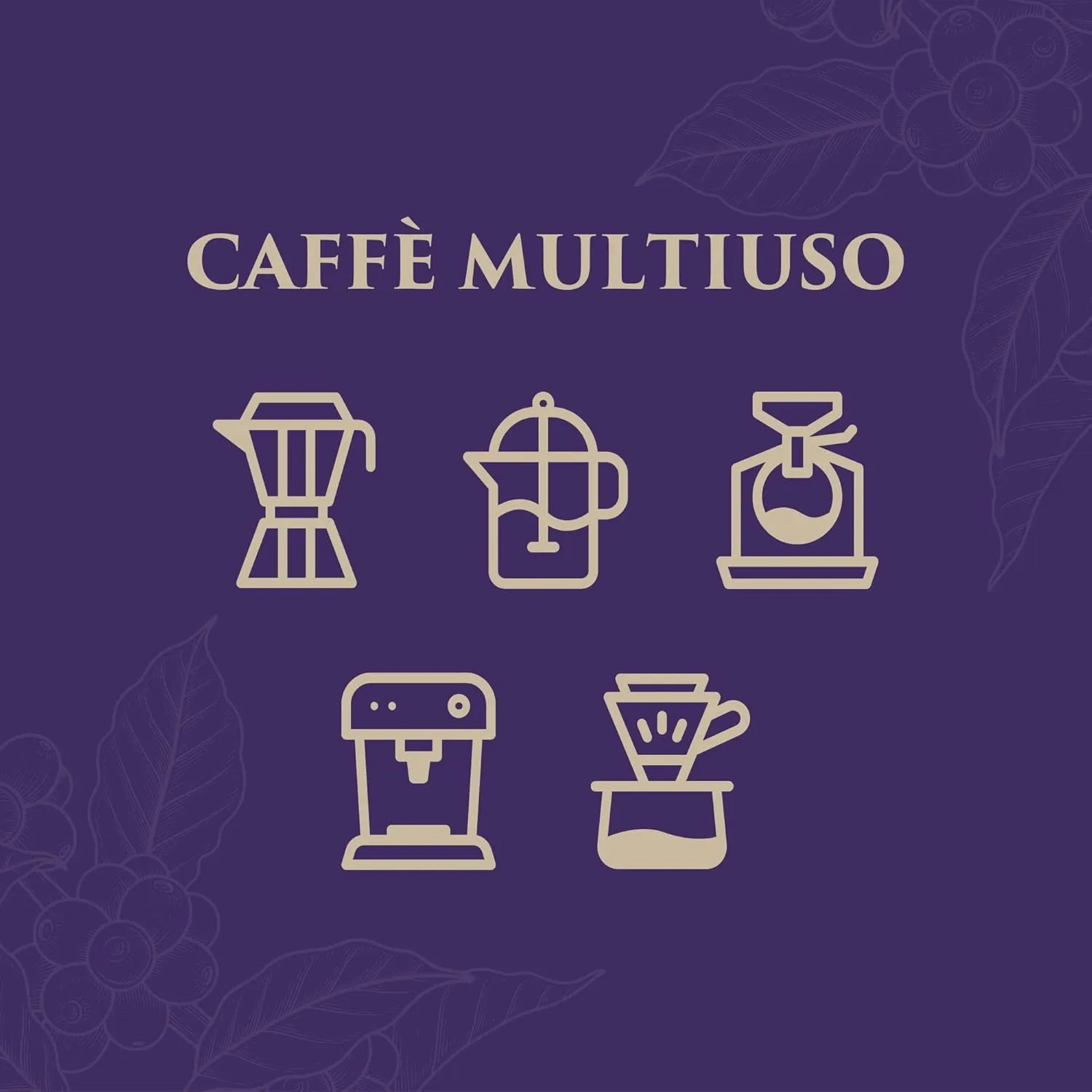 LATTINA Decorativa in Alluminio con Chiusura Ermetica CON CAFFÈ Macinato di 250G 50% Arabica 50% Robusta