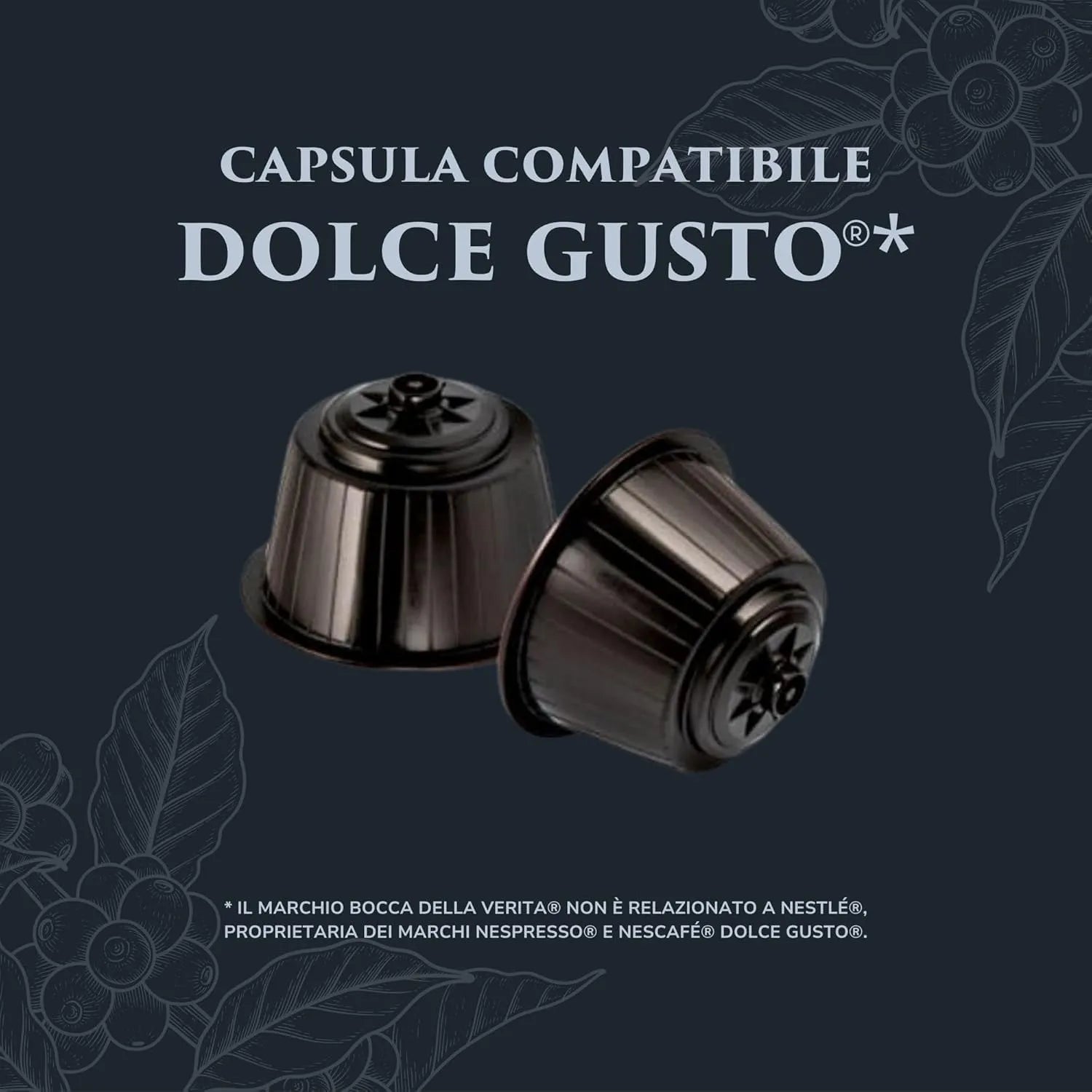 “Angel” Puro Arabica Capsule Compatibile Nescafé® Dolce Gusto® 100% Arabica