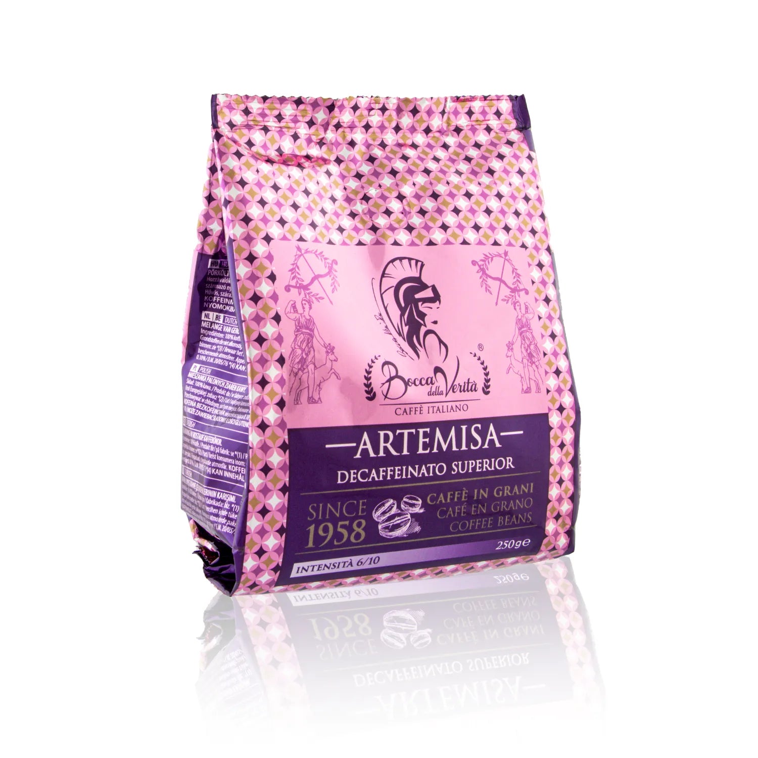 “Artemisa” Decaffeinato Caffè in Grani 250g
