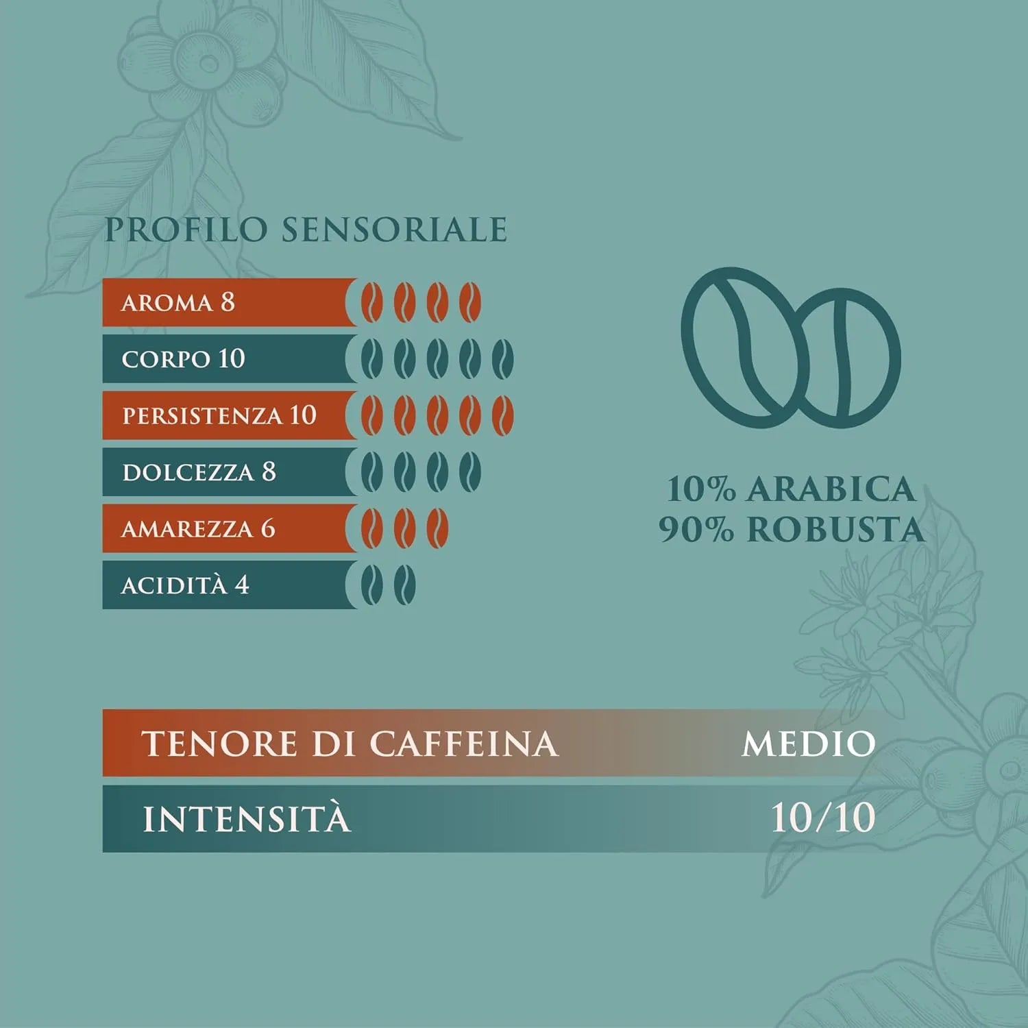 LATTINA Decorativa in Alluminio con Chiusura Ermetica CON CAFFÈ Macinato di 250G