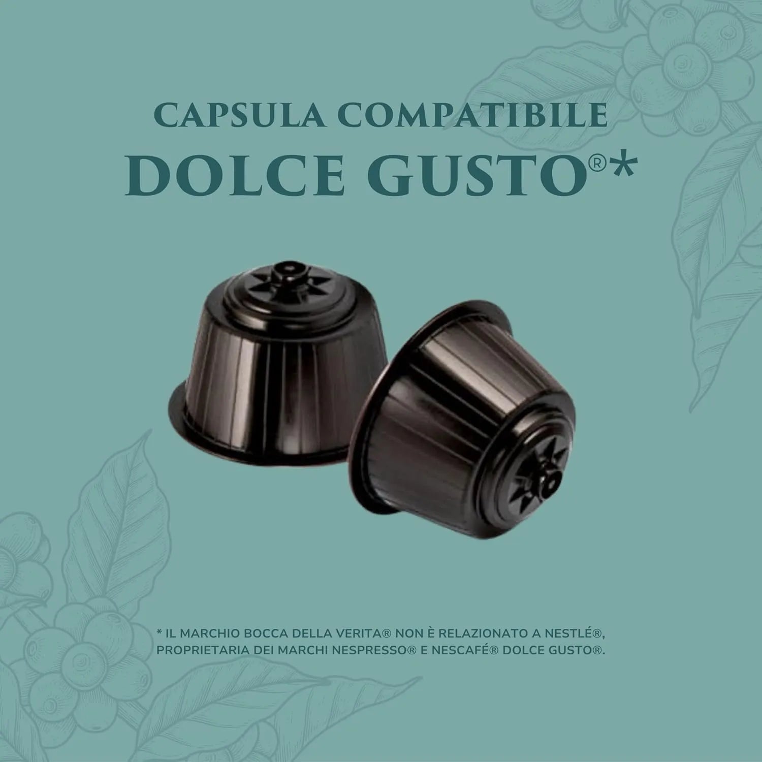 “Hermes” Espresso Italiano Capsule Compatibile Nescafé® Dolce Gusto® 10% Arabica 90% Robusta