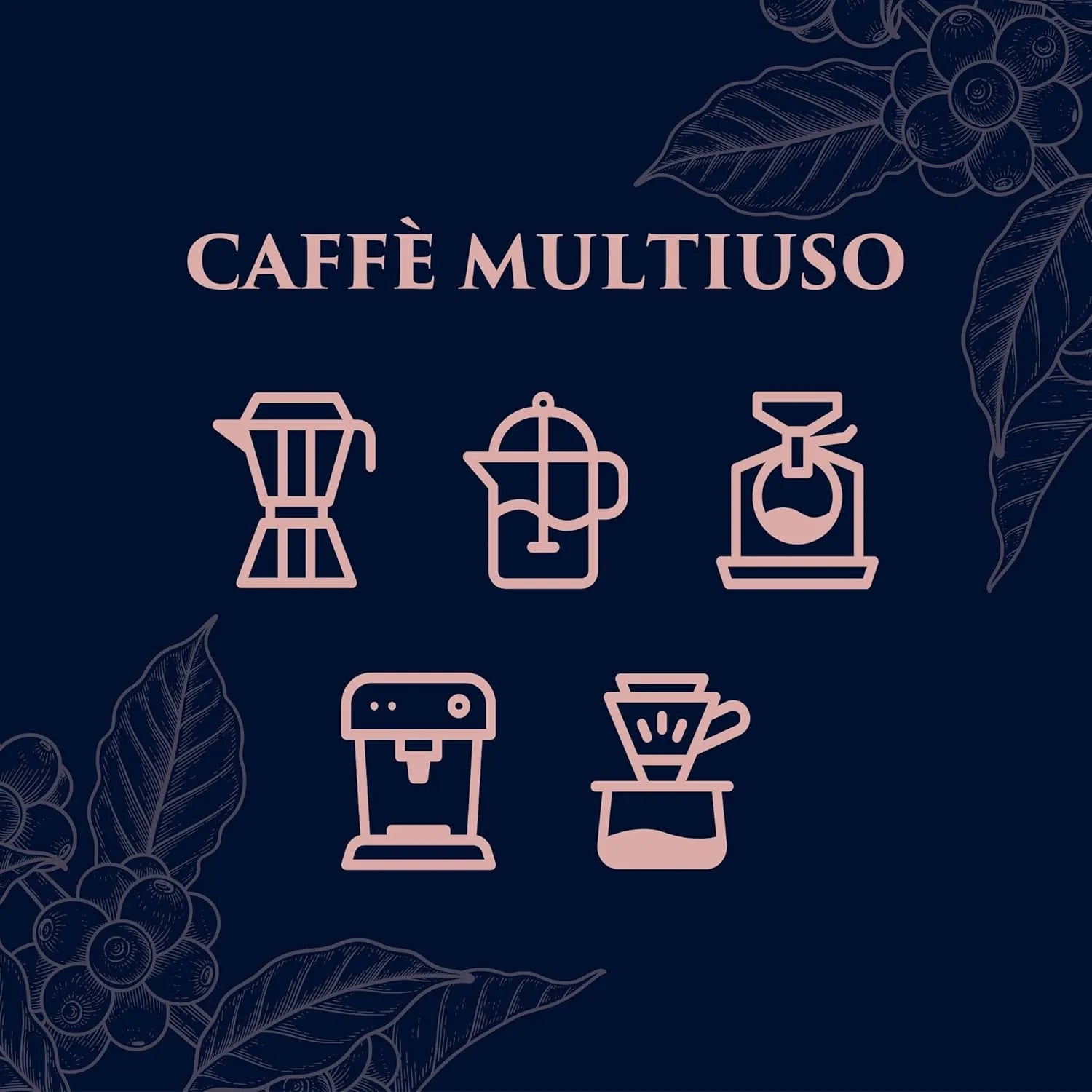 LATTINA Decorativa in Alluminio con Chiusura Ermetica CON CAFFÈ Macinato di 250G 30% Arabica 70% Robusta