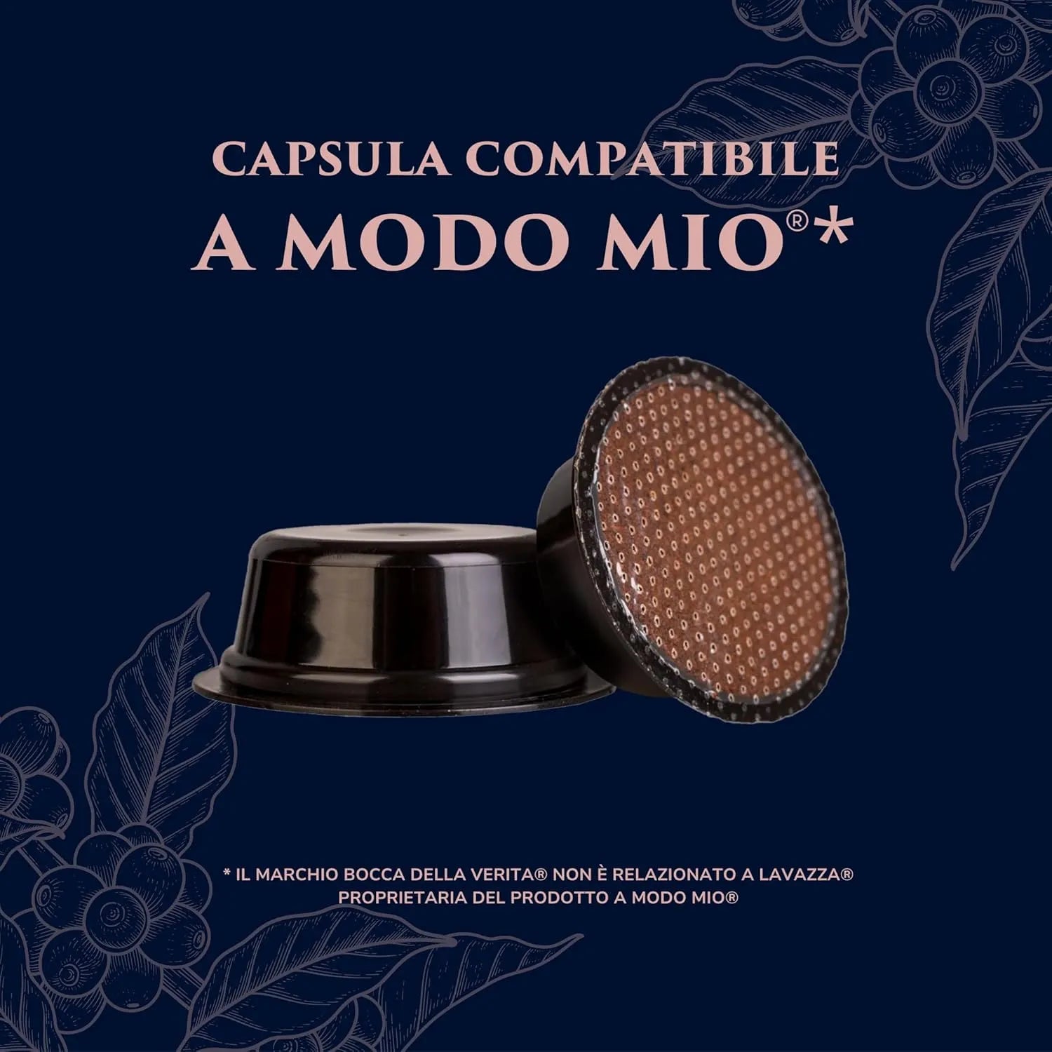 “Omero” Espresso Superior Capsule Compatibile A Modo Mio® 30% Arabica 70% Robusta