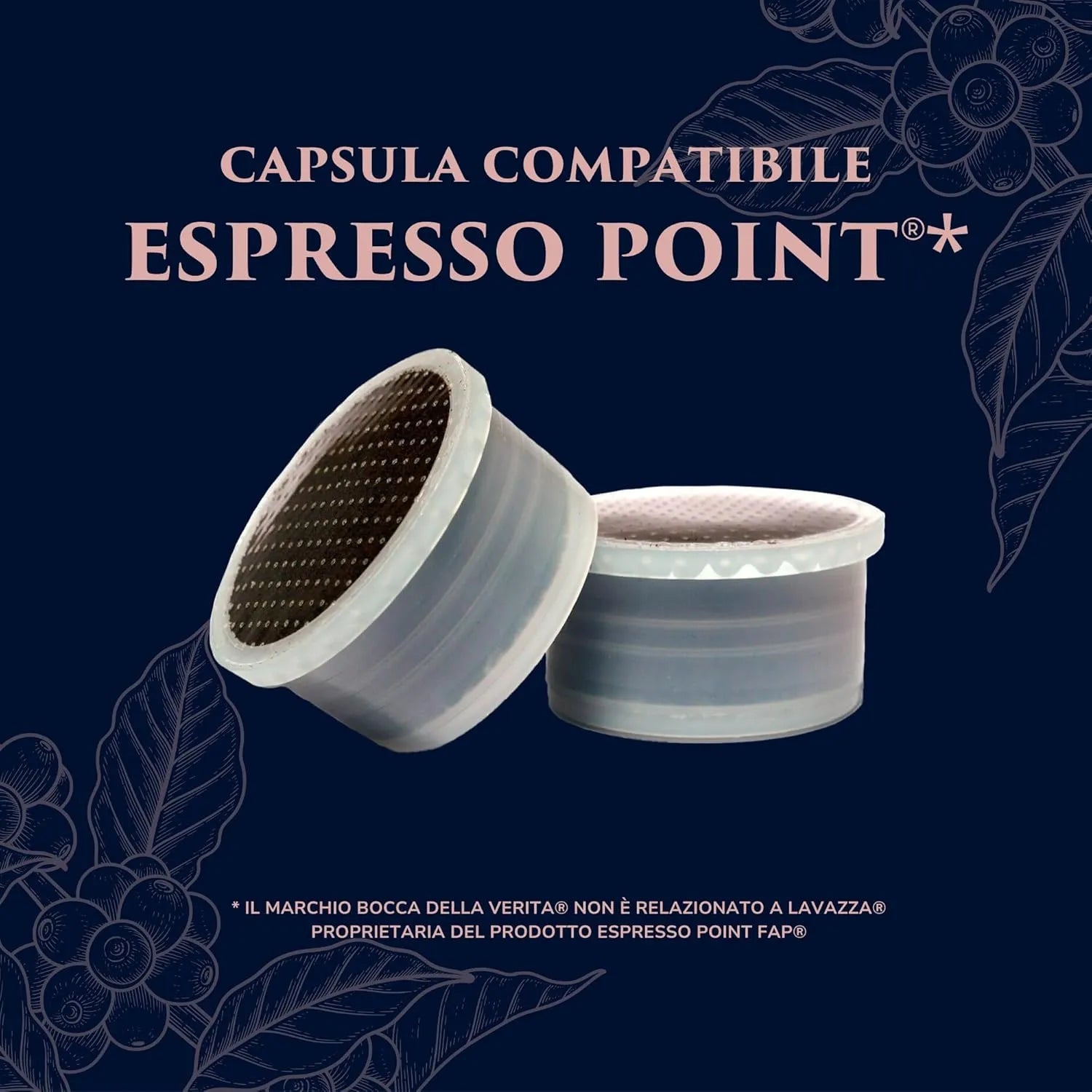 “Omero” Espresso Superior Capsule Compatibile Espresso Point® 30% Arabica 70% Robusta