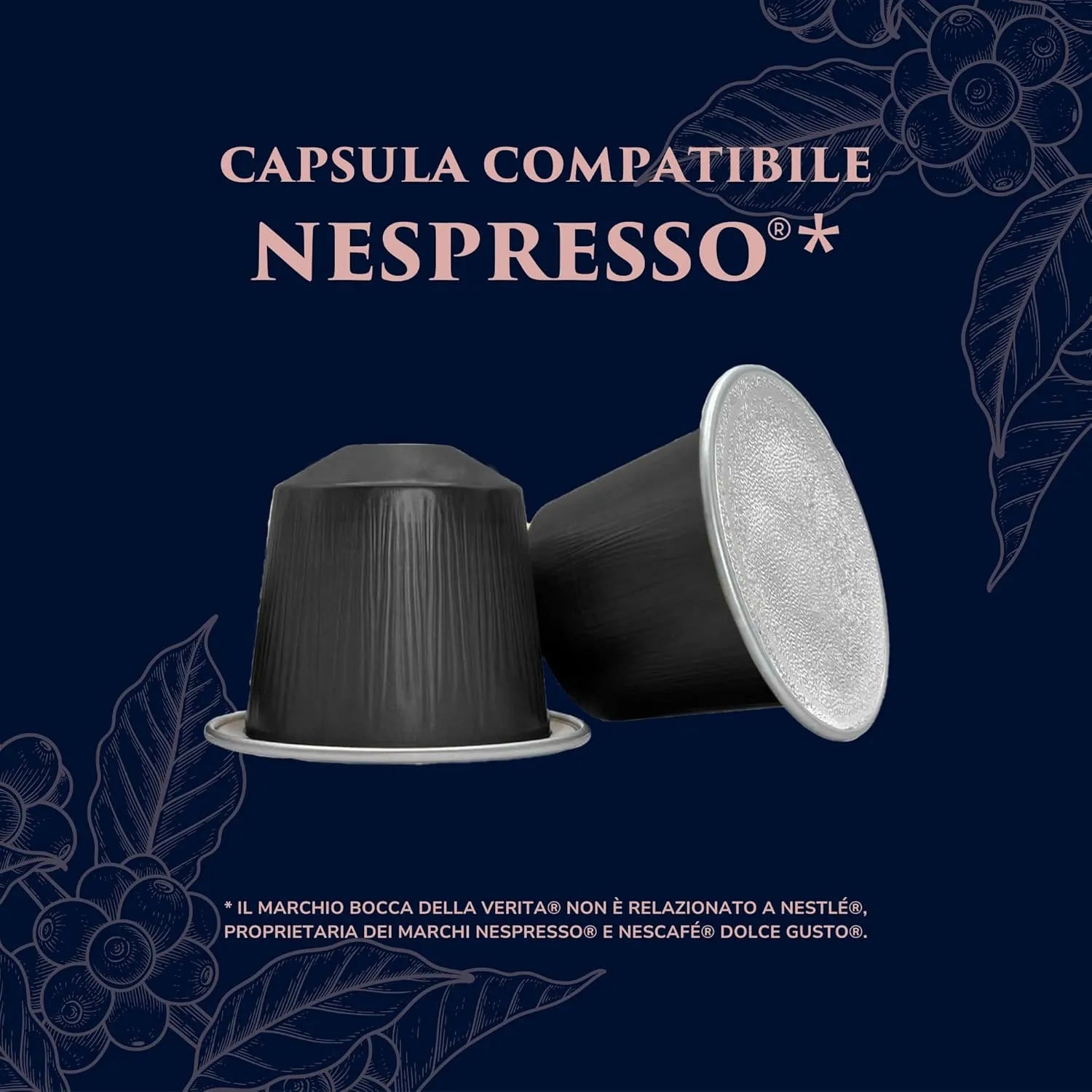 “Omero” Espresso Superior Capsule Compatibile Nespresso® 30% Arabica 70% Robusta