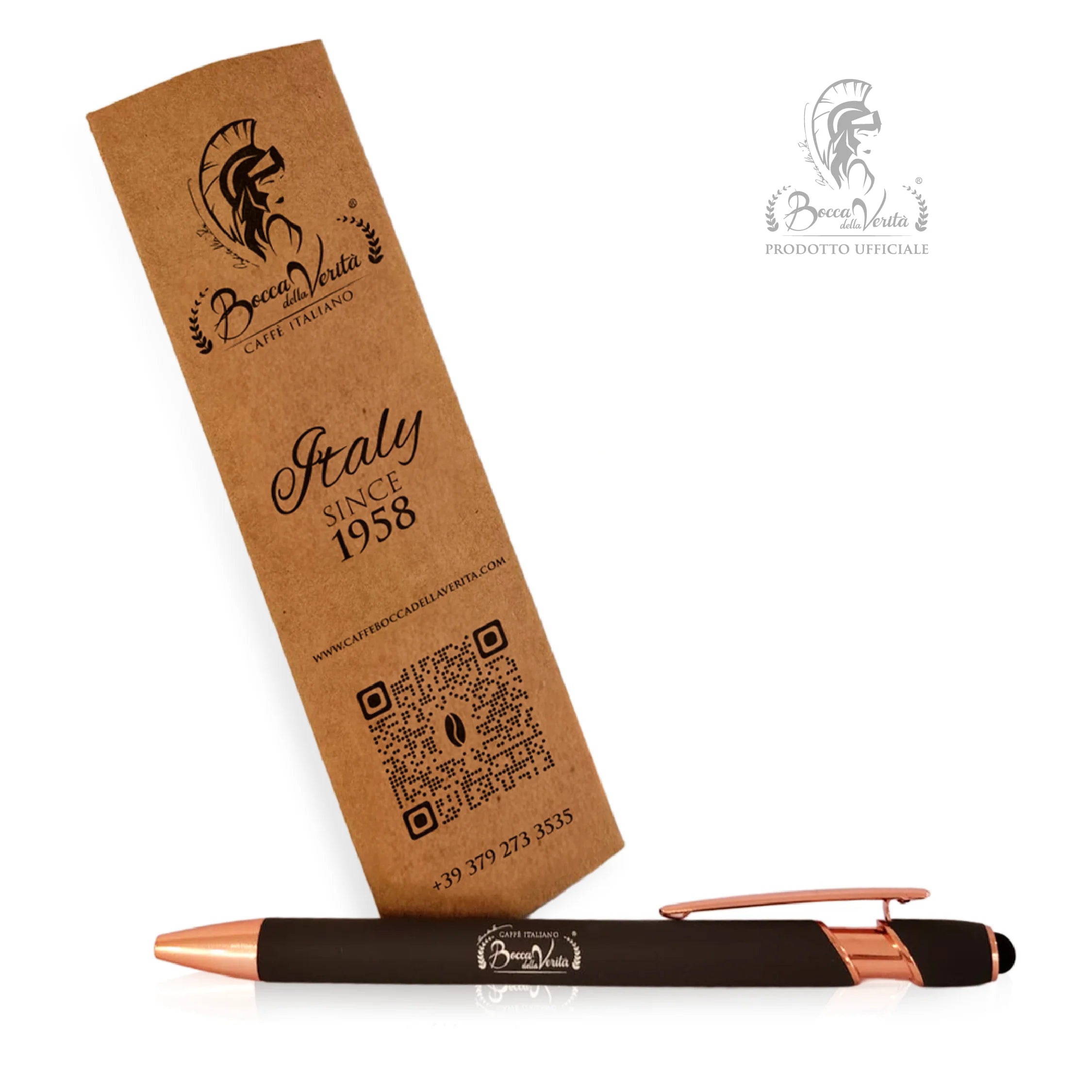 Penna Bocca della Verità Colore Bronzo