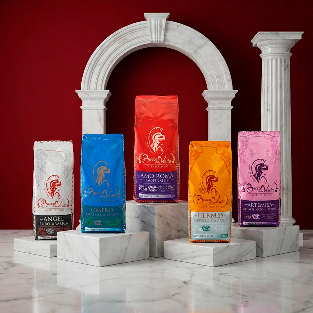 Degustazione IL RITUALE DEL CAFFÈ A CASA Caffè in GRANI 5x1Kg