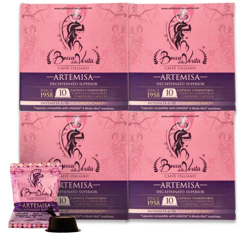 “Artemisa” Decaffeinato Capsule Compatibile A Modo Mio®
