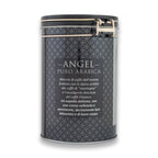 LATTINA Decorativa in Alluminio con Chiusura Ermetica CON CAFFÈ Macinato di 250G