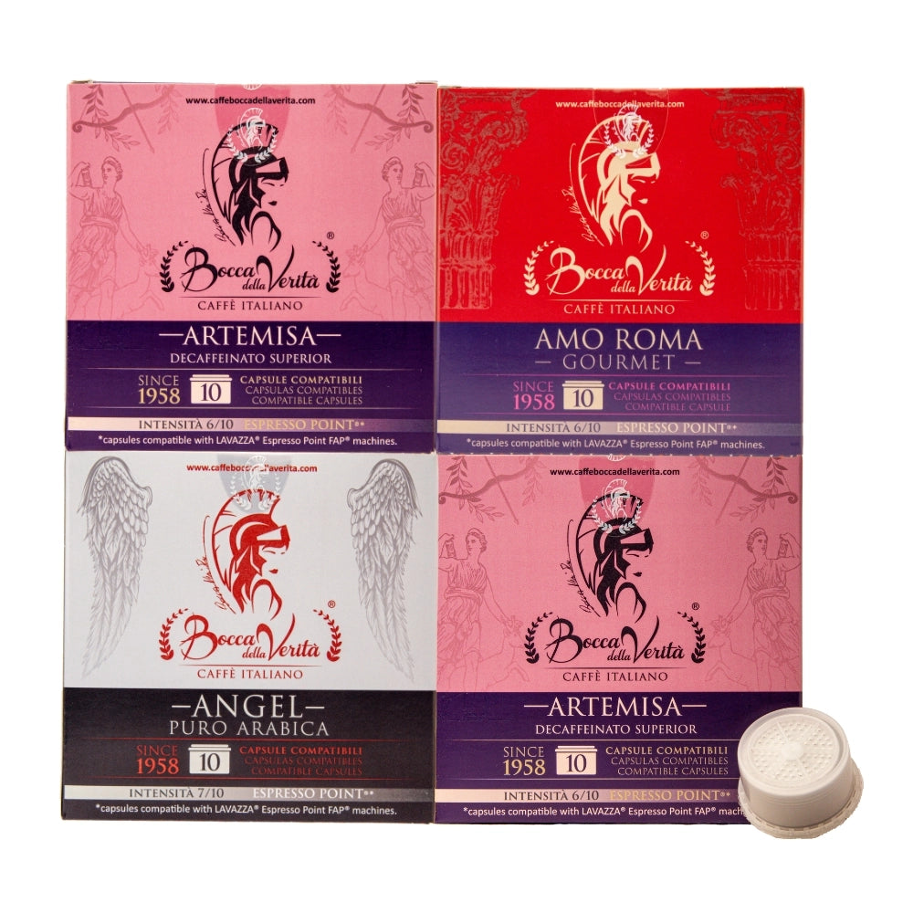 LA DEGUSTAZIONE - Espresso Point® FAP Capsule Compatibili 4x10pz