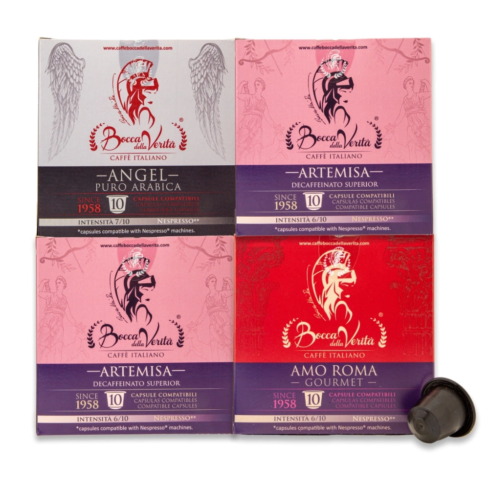 LA DEGUSTAZIONE - Nespresso® Capsule Compatibili 4x10pz