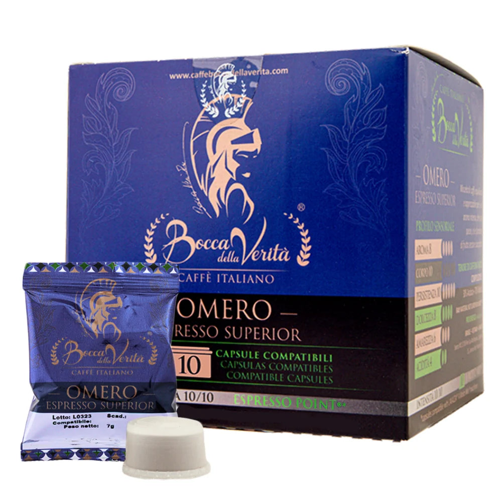 “Omero” Espresso Superior Capsule Compatibile Espresso Point®