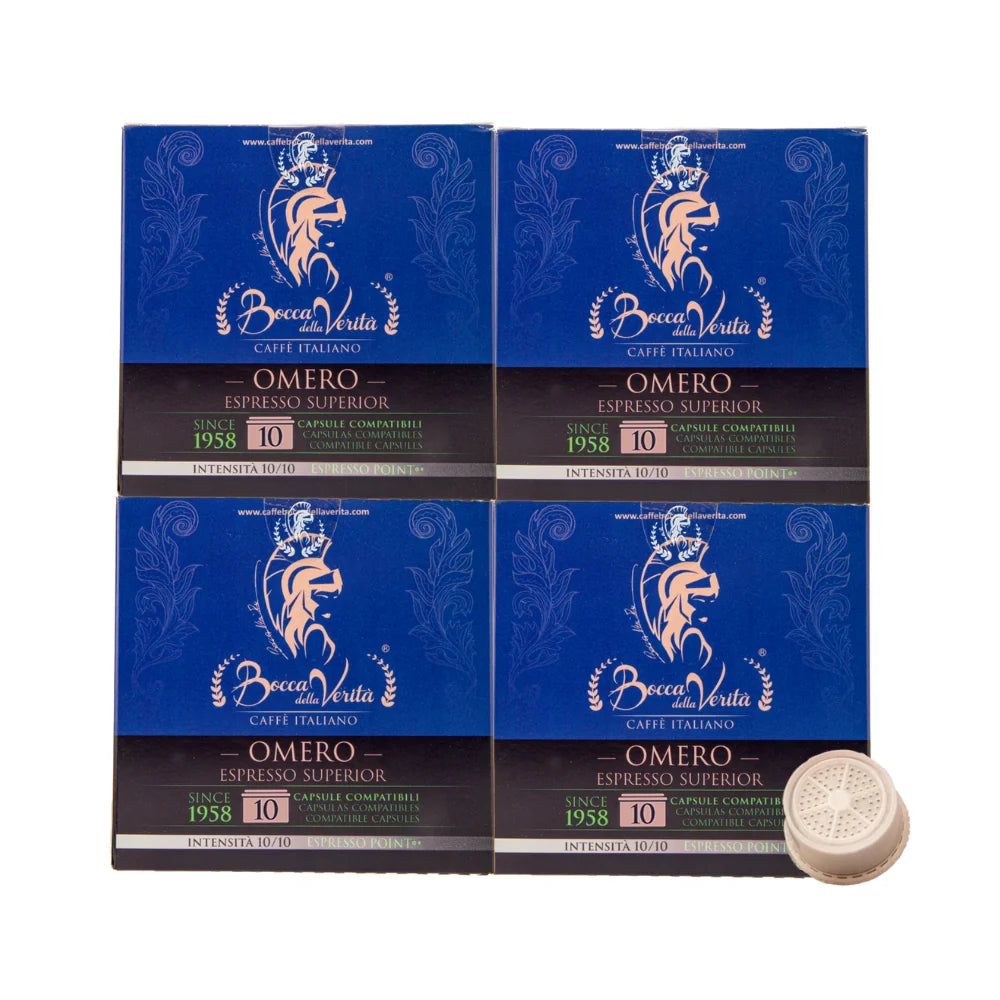 “Omero” Espresso Superior Capsule Compatibile Espresso Point®
