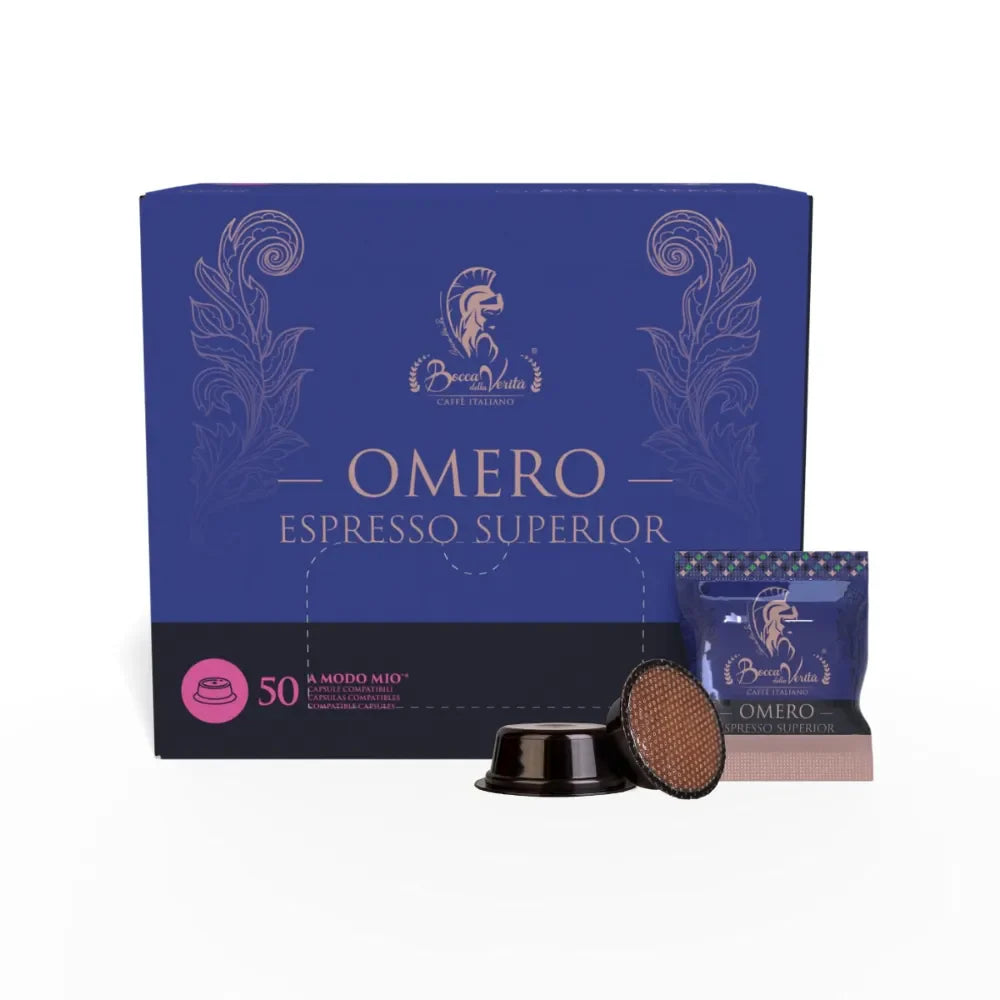 “Omero” Espresso Superior Capsule Compatibile A Modo Mio®