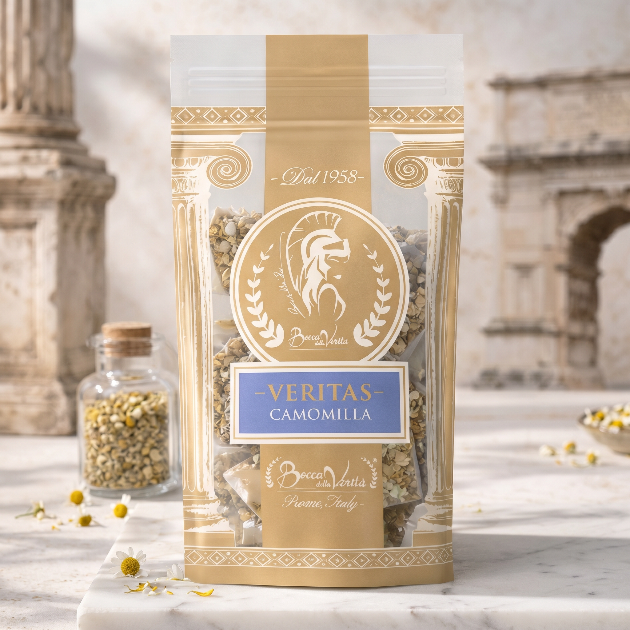 “Veritas” Infuso di Camomilla in buste Piramide